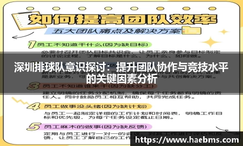 深圳排球队意识探讨：提升团队协作与竞技水平的关键因素分析